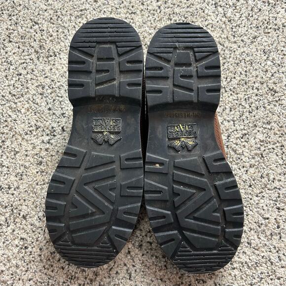 Georgia Boot Womens Romeo Boots Size 10 Brown Embossed Leather - Picture 3 of 9